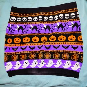 Halloween Skirt - Dolls Kill - Sweater Material